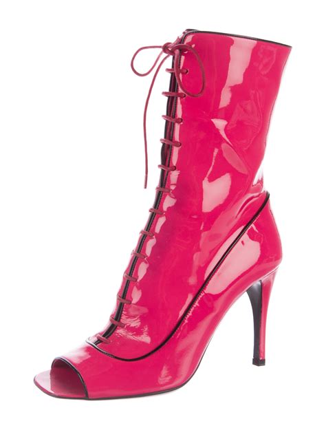 prada peep toe ankle boots|Prada boots for women.